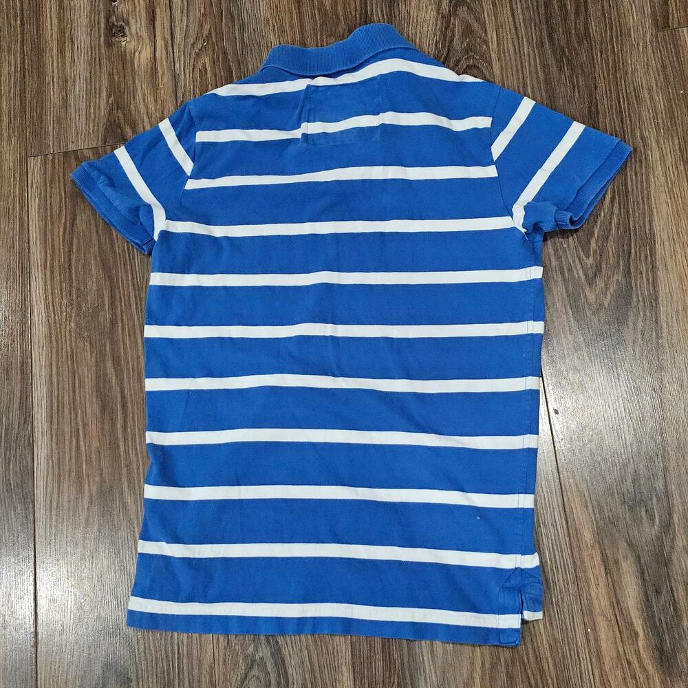 Cotton Polo Shirt Abercrombie & Finch Muscle Fit Striped Size M